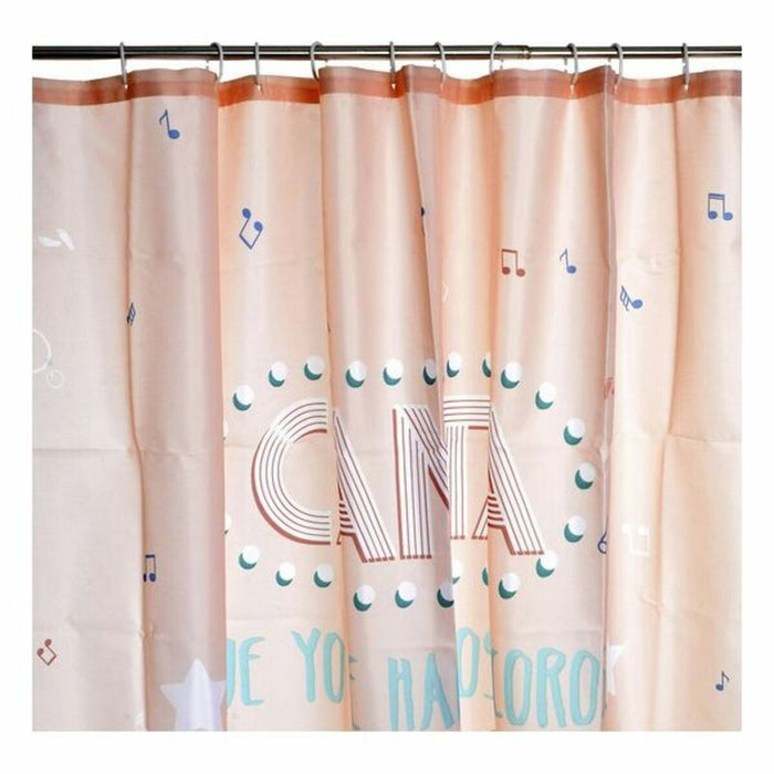 Duschvorhang Dekodonia Canta Polyester (180 x 200 cm)