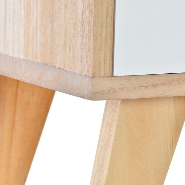 Nachttisch Dekodonia Baby Paulonia-Holz (30 x 25 x 47 cm)