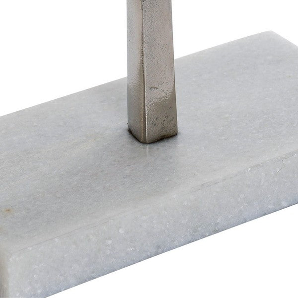 Deko-Figur Dekodonia Aluminium Marmor (33 x 10 x 44 cm)