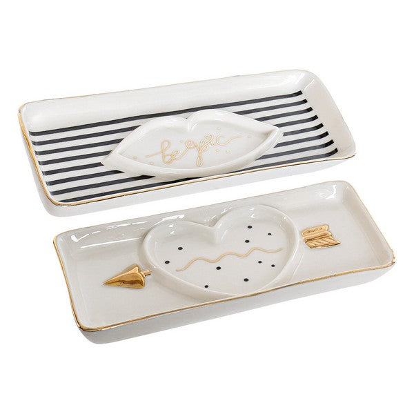 Schale Dekodonia aus Keramik (2 pcs) (16 x 8 x 1 cm)