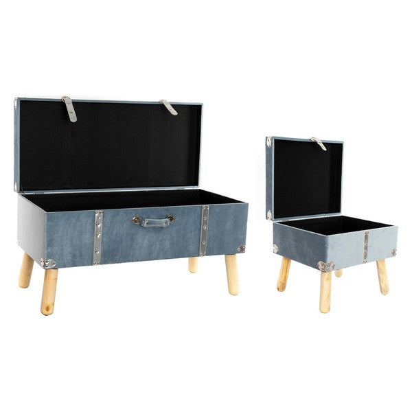 Barhocker Dekodonia Samt Holz MDF (3 pcs)