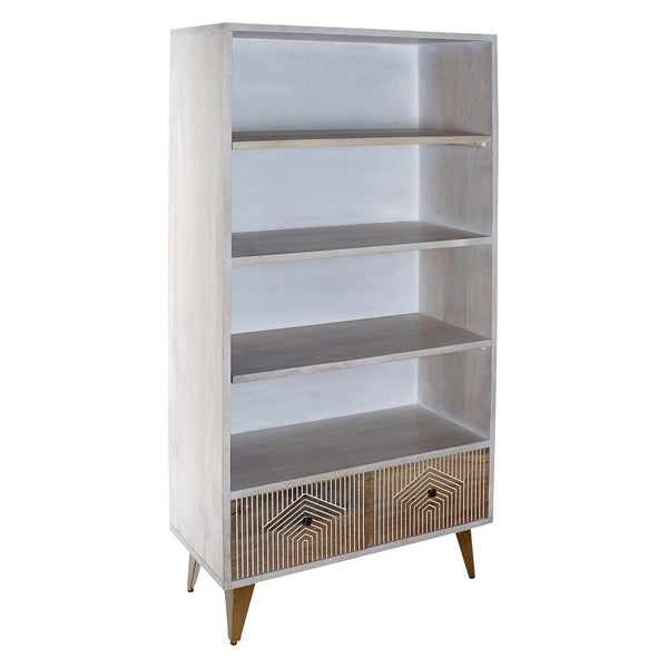 Buchhandlung Dekodonia Metall Mango-Holz (97 x 45 x 193 cm)