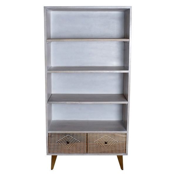 Buchhandlung Dekodonia Metall Mango-Holz (97 x 45 x 193 cm)