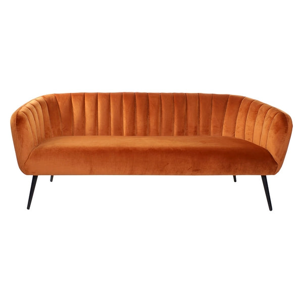 Sofa Dekodonia Polyester Schaum Metall Moderne (178 x 75 x 70 cm)