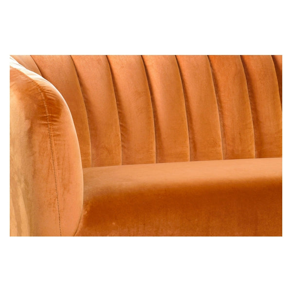 Sofa Dekodonia Polyester Schaum Metall Moderne (178 x 75 x 70 cm)