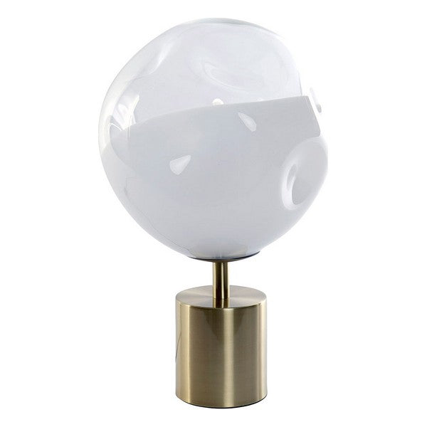 Tischlampe Dekodonia Metall Kristall (30 x 30 x 48 cm)