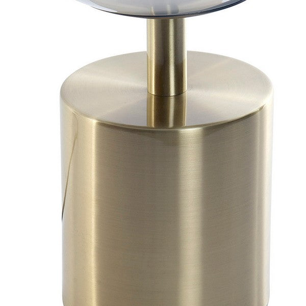 Tischlampe Dekodonia Metall Kristall (30 x 30 x 48 cm)