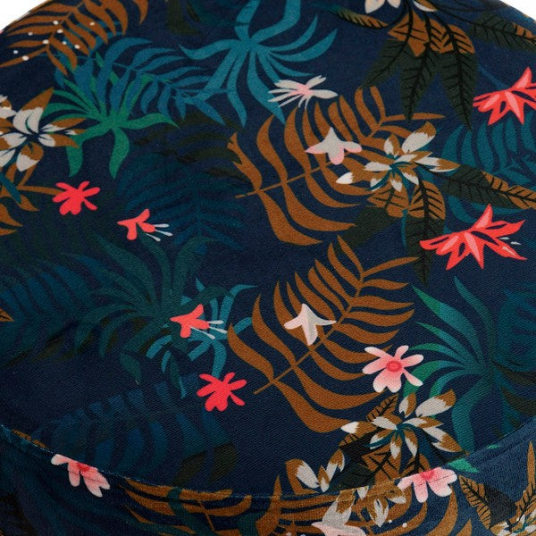 Fußstütze Dekodonia Jungla Polyester Metall Tropical (35 x 35 x 43 cm)