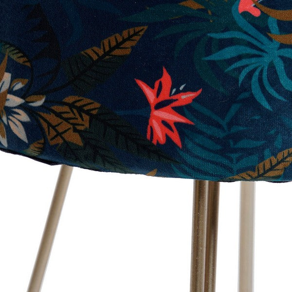 Fußstütze Dekodonia Jungla Polyester Metall Tropical (35 x 35 x 43 cm)