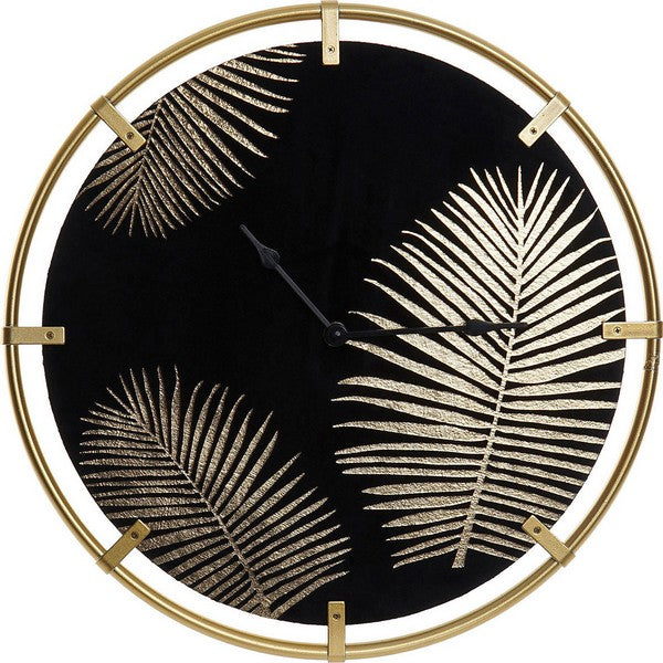 Wanduhr Dekodonia Polyester Holz MDF (37 x 4 x 37 cm)