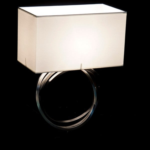 Tischlampe Dekodonia Polyester Metall (38 x 20 x 54 cm)