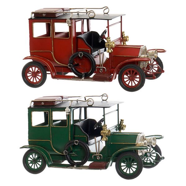 Fahrzeug Dekodonia Dekoration Vintage Auto (2 pcs) (25 x 11 x 5 cm)