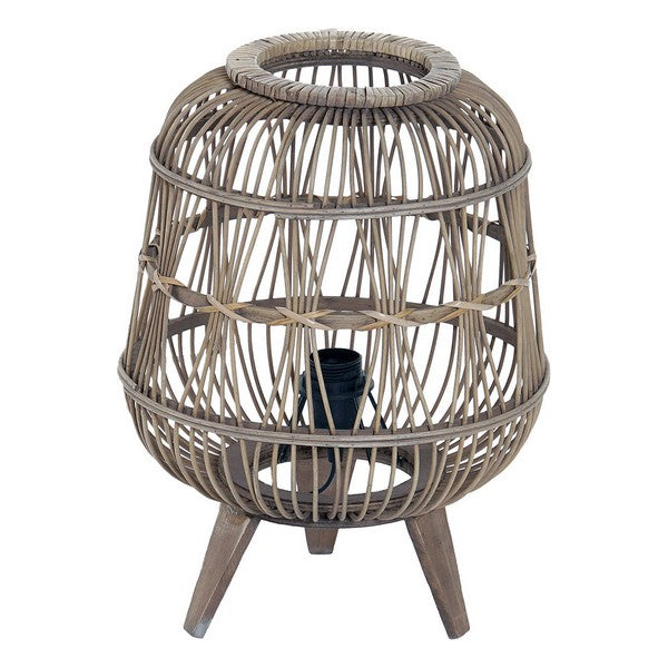 Tischlampe Dekodonia Rattan (41 x 41 x 40 cm)