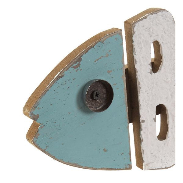 Wanddekoration Dekodonia Holz Fisch