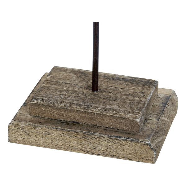 Deko-Figur Dekodonia Holz Metall (17 x 8 x 38 cm)