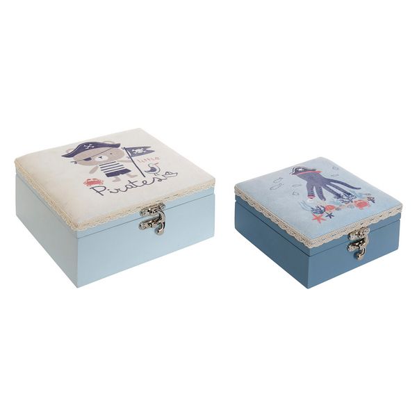 Dekorative Box Für Kinder (2 pcs) Polyester Holz