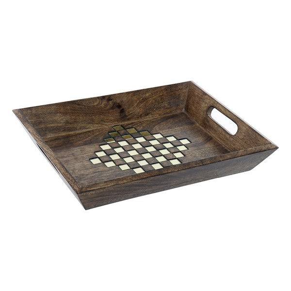 Schale Dekodonia Mango-Holz (38 x 28 x 6 cm)