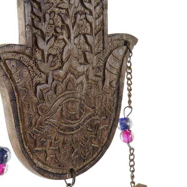Dekoration zum Aufhängen Dekodonia Hamsa Araber (15 x 1 x 80 cm)
