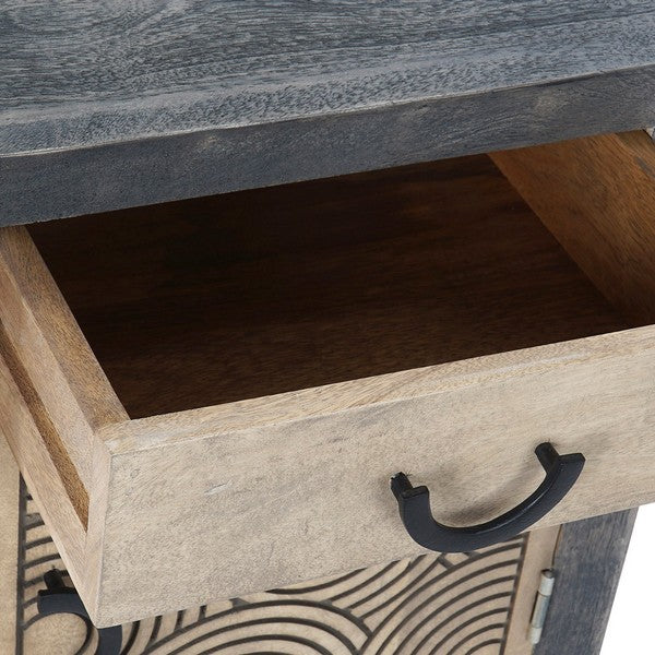 Nachttisch Dekodonia Holz MDF (40 x 37 x 69 cm)