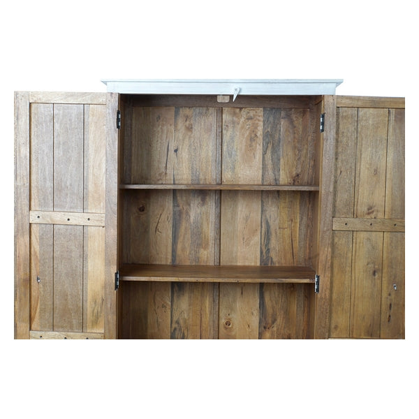 Schrank Dekodonia Mango-Holz (100 x 40 x 180 cm)