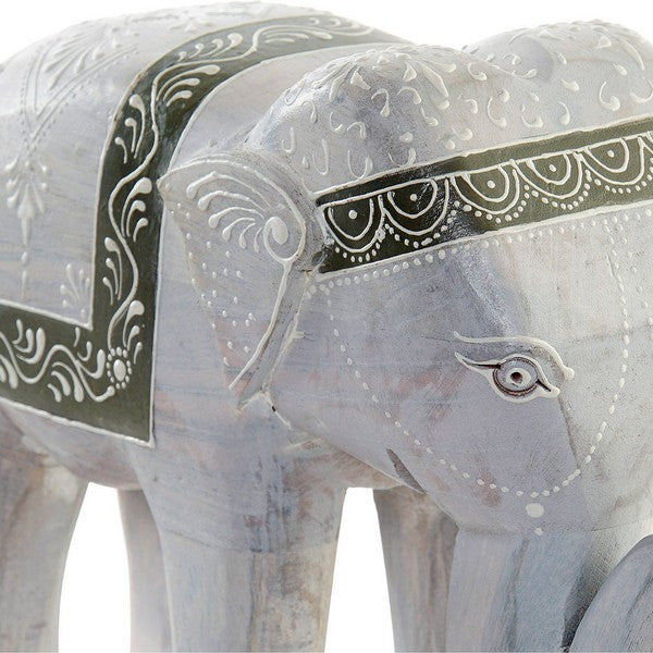 Deko-Figur Dekodonia Mango-Holz Elefant (28 x 10 x 21 cm)