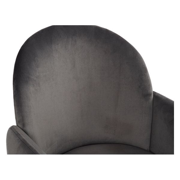 Sessel Dekodonia Grau Polyester Metall Polyester (73 x 63 x 82 cm)