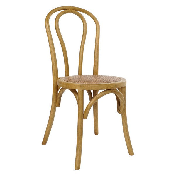 Esszimmerstuhl Dekodonia Rattan Ulme (43 x 44 x 89 cm)