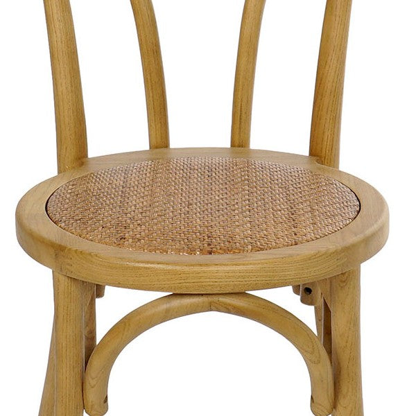 Esszimmerstuhl Dekodonia Rattan Ulme (43 x 44 x 89 cm)