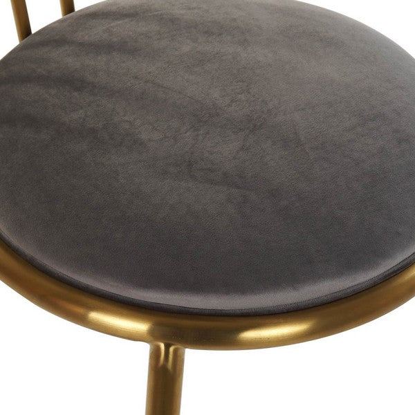 Esszimmerstuhl Dekodonia Polyester Metall Stahl (48 x 46 x 82 cm)