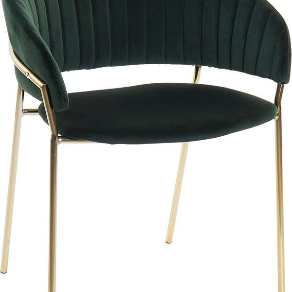 Esszimmerstuhl Dekodonia Polyester Metall (58 x 53 x 73 cm)