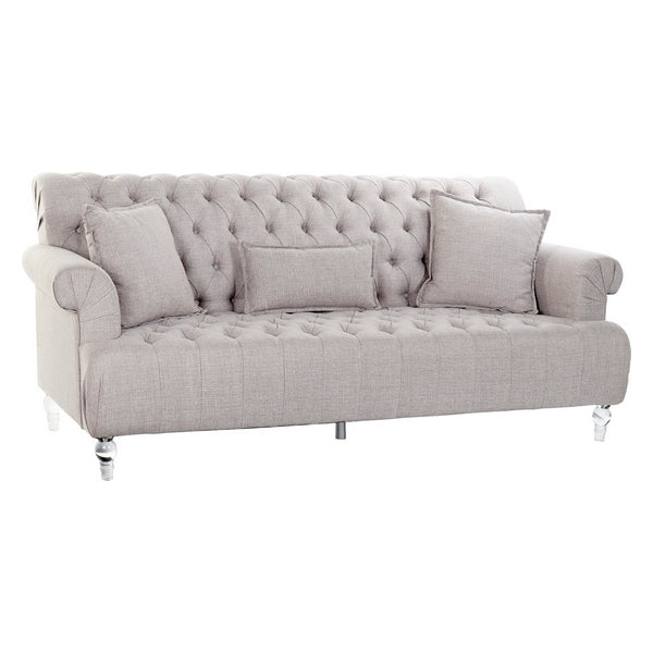 Sofa Dekodonia Item Home Polyester Schaum Holz (218 x 95 x 93 cm)
