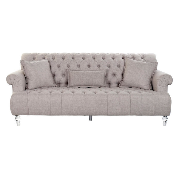 Sofa Dekodonia Item Home Polyester Schaum Holz (218 x 95 x 93 cm)