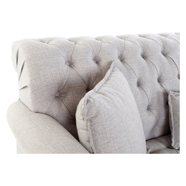 Sofa Dekodonia Item Home Polyester Schaum Holz (218 x 95 x 93 cm)