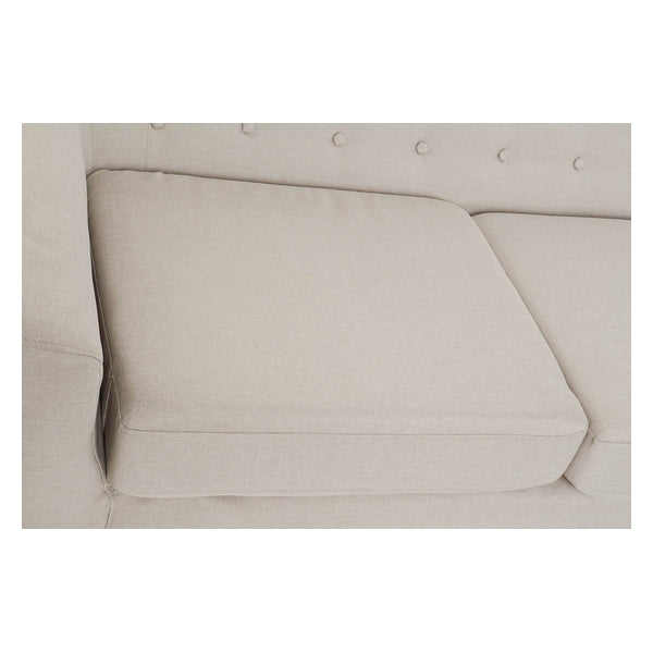 Sofa Dekodonia Polyester Holz Stoff (232 x 140 x 80 cm)