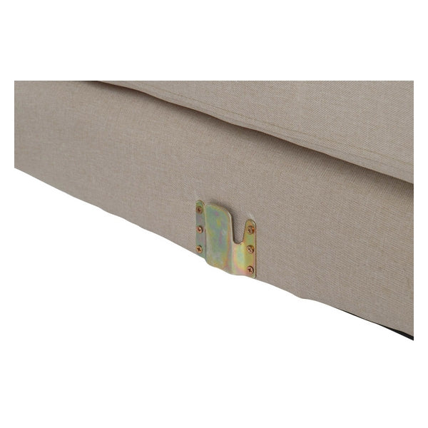 Sofa Dekodonia Polyester Holz Stoff (232 x 140 x 80 cm)