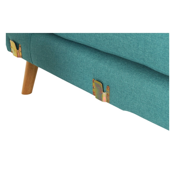 Sofa Dekodonia Polyester Schaum Holz (229 x 144 x 84 cm)