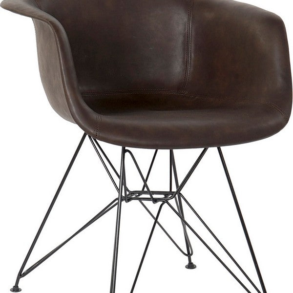 Esszimmerstuhl Dekodonia Metall PP Polyurethan (64 x 60 x 81 cm)