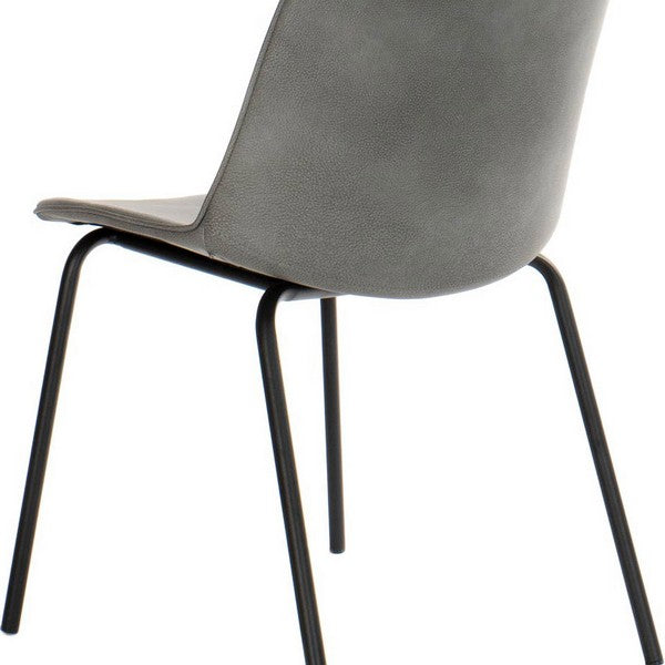 Esszimmerstuhl Dekodonia Metall PP Polyurethan (48 x 45 x 81 cm)