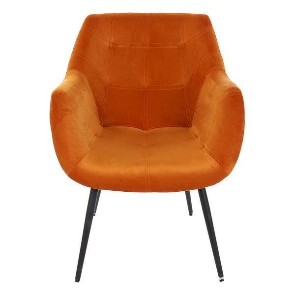 Sessel Dekodonia Orange Polyester Metall (65 x 74 x 84 cm)