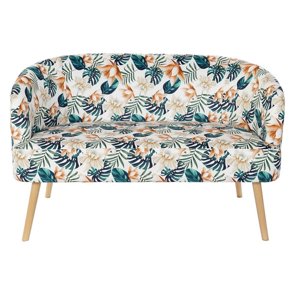 Sofa Dekodonia Polyester Birke Tropical (129 x 70 x 80 cm)