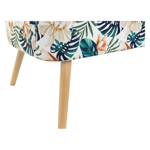 Sofa Dekodonia Polyester Birke Tropical (129 x 70 x 80 cm)