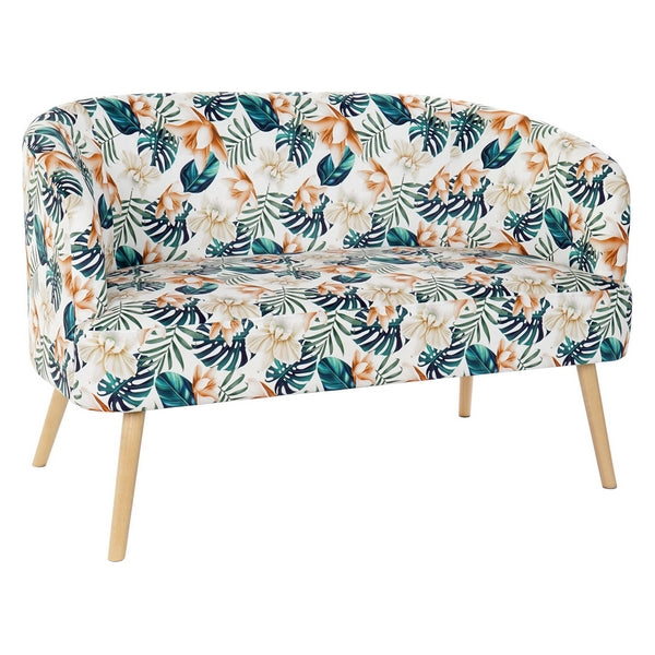 Sofa Dekodonia Polyester Birke Tropical (129 x 70 x 80 cm)