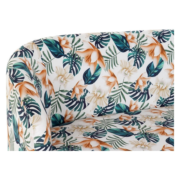 Sofa Dekodonia Polyester Birke Tropical (129 x 70 x 80 cm)