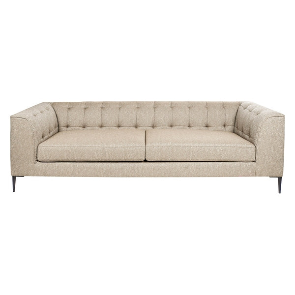 Sofa Dekodonia Polyester Metall (229 x 90 x 70 cm)