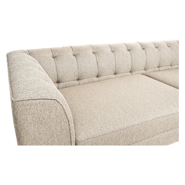 Sofa Dekodonia Polyester Metall (229 x 90 x 70 cm)