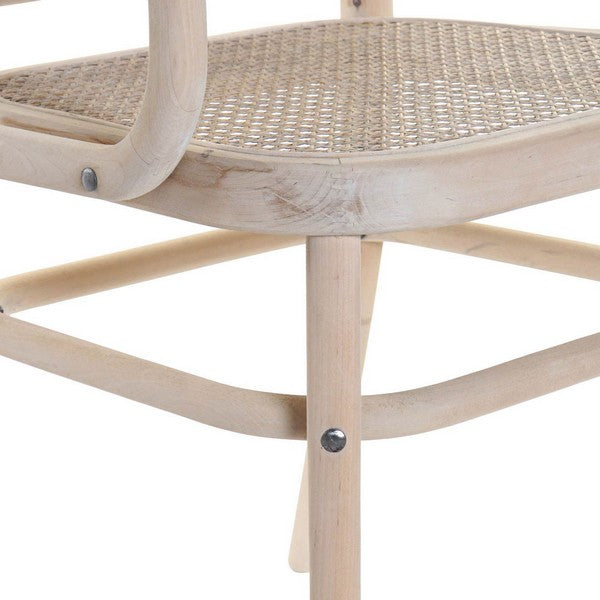Esszimmerstuhl Dekodonia Rattan Birke (54 x 52 x 88 cm)