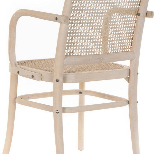 Esszimmerstuhl Dekodonia Rattan Birke (54 x 52 x 88 cm)