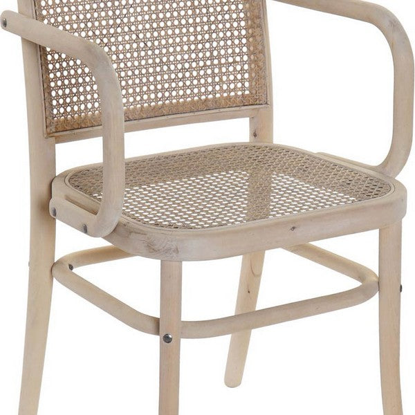 Esszimmerstuhl Dekodonia Rattan Birke (54 x 52 x 88 cm)
