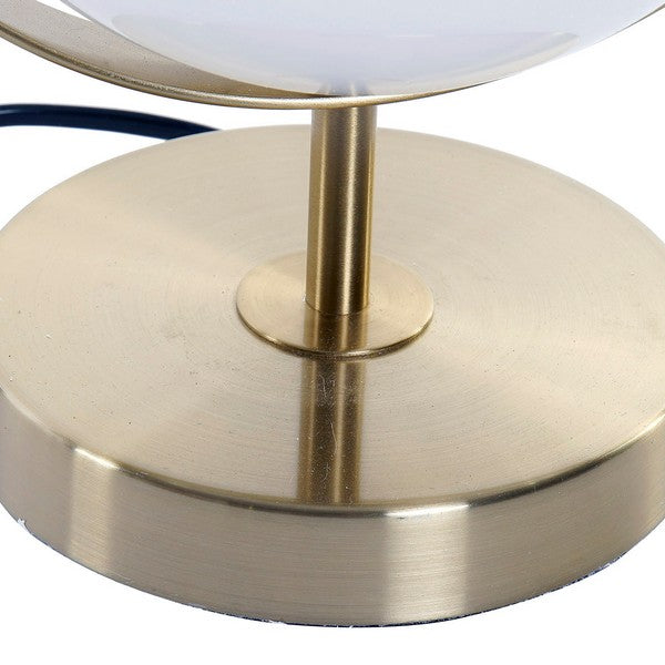 Tischlampe Dekodonia Metall Kristall (20 x 25 x 32 cm)