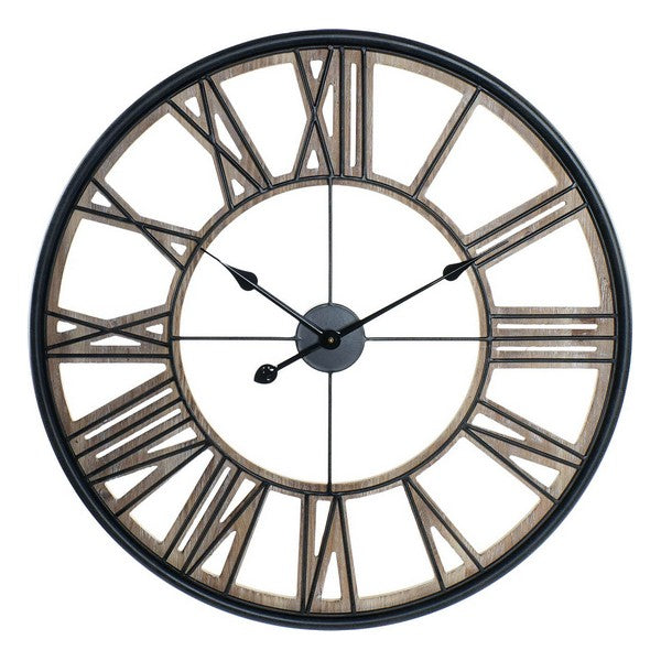 Wanduhr Dekodonia Metall Holz MDF (70 x 5 x 70 cm)